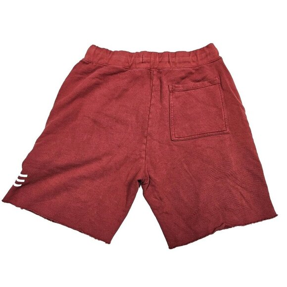 Sol Angeles Womens Red Casual Drawstring Cotton Sweat Shorts Beachy Beach Boho - Picture 2 of 10